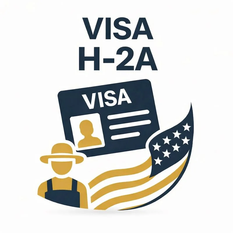 Visa H-2A - Visa de trabajo temporal agrícola o no agrícola USA