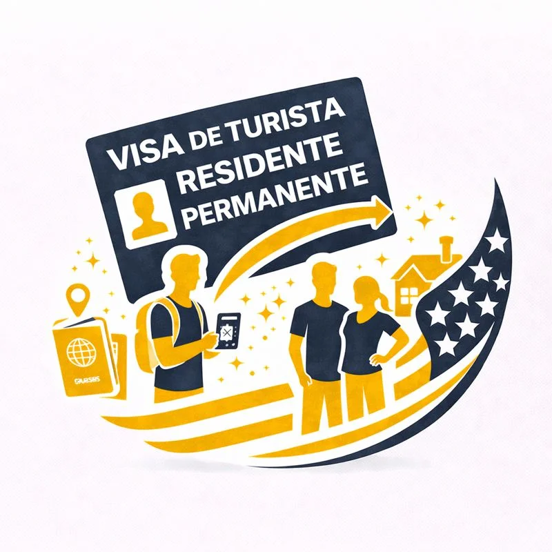 cambio de estatus de visa de turista a residente permanente_