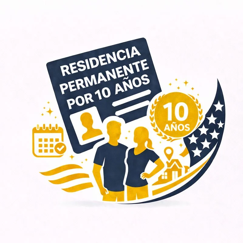 Residencia permanente por 10 años